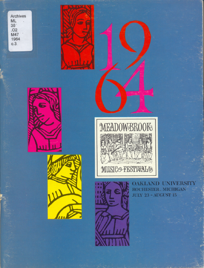 Cover of 1964 MBMF program