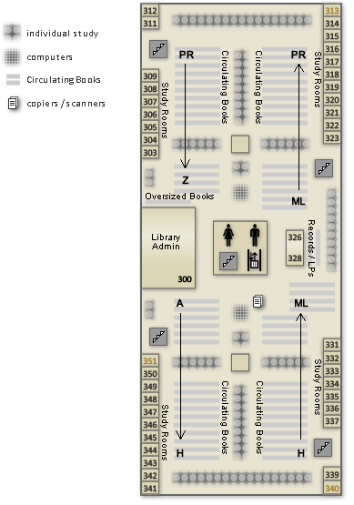 3rd floor map