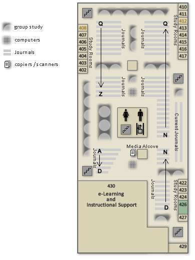 4th floor map