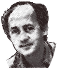 Sketched Picture of Billy Collins