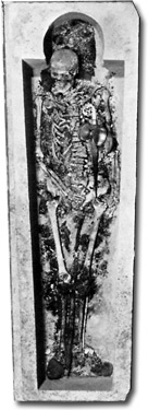 medieval saint's bones