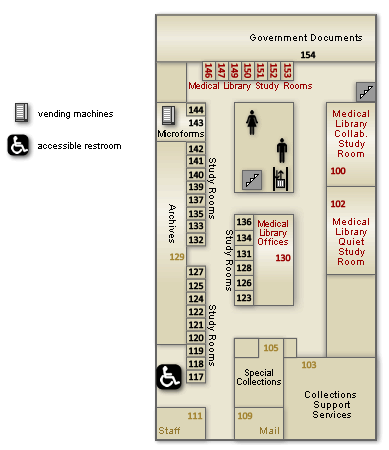 21st floor map