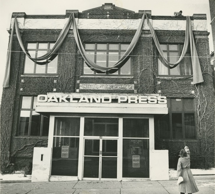 Photo of Oakland Press building