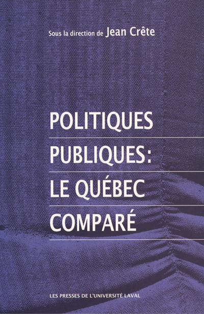Book Cover, Le Québec comparé