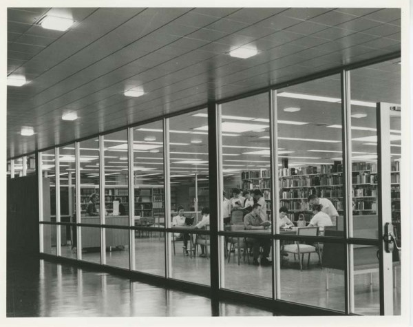 First library at North Foundation Hall